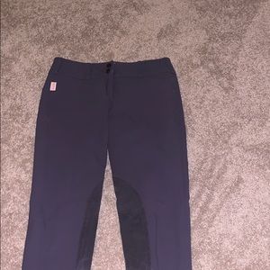 Purple tailored sportsman riding breeches